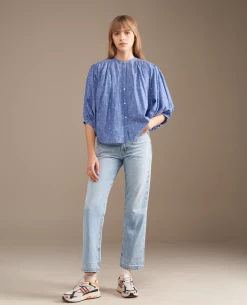 Bellerose Ink Blue Spot Blouse