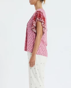 Modern Cloth Shop -Modern Cloth Shop LollysLaundryIsabelPinkTop 4